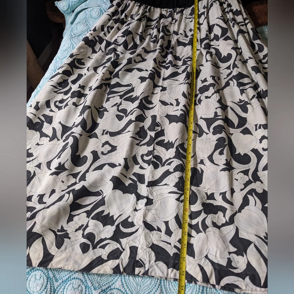 Vintage 60s 70s floral maxi dress - Picture 8 of 11